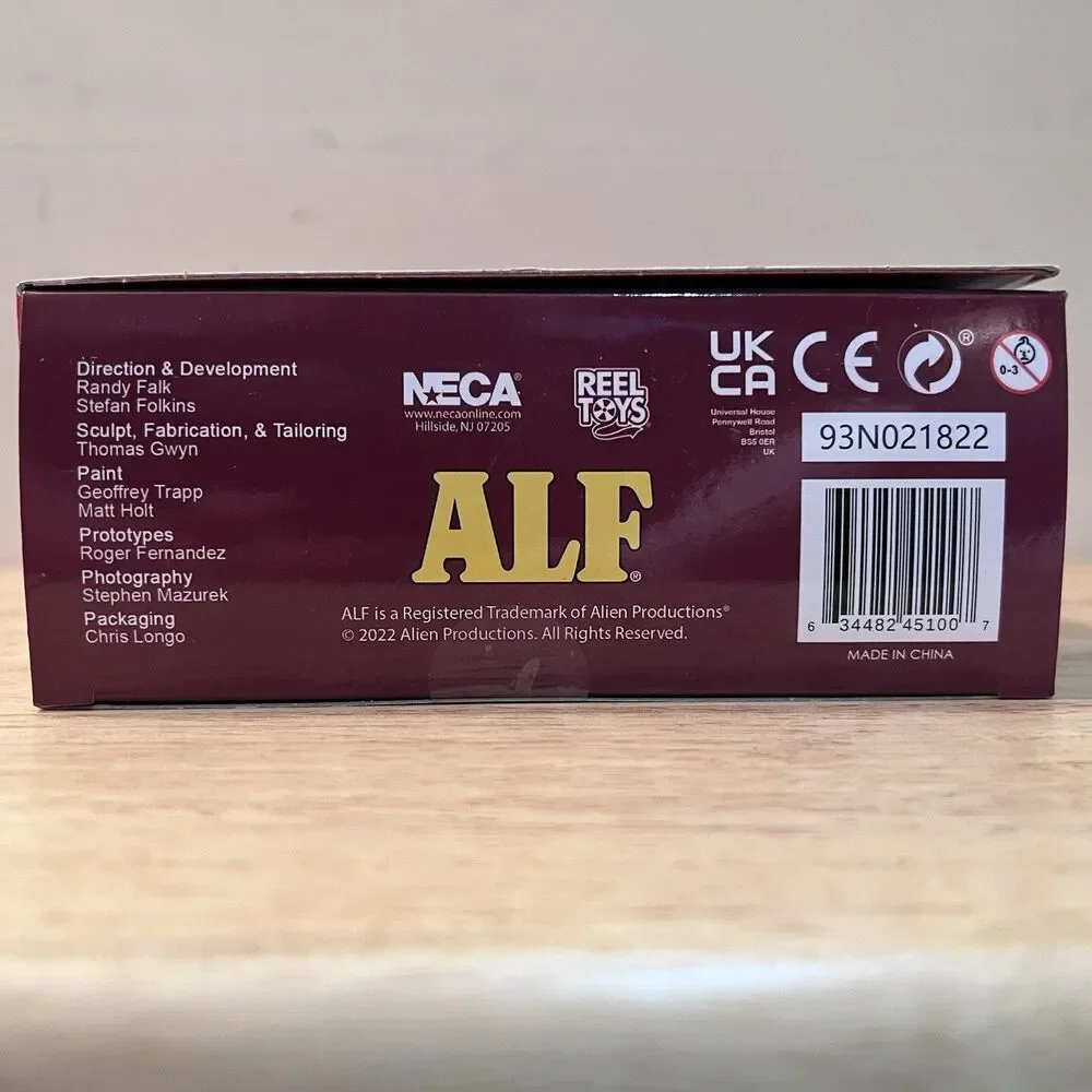 NECA ALF Ultimate 7” Action Figure Alien Life Form TV Show New Sealed